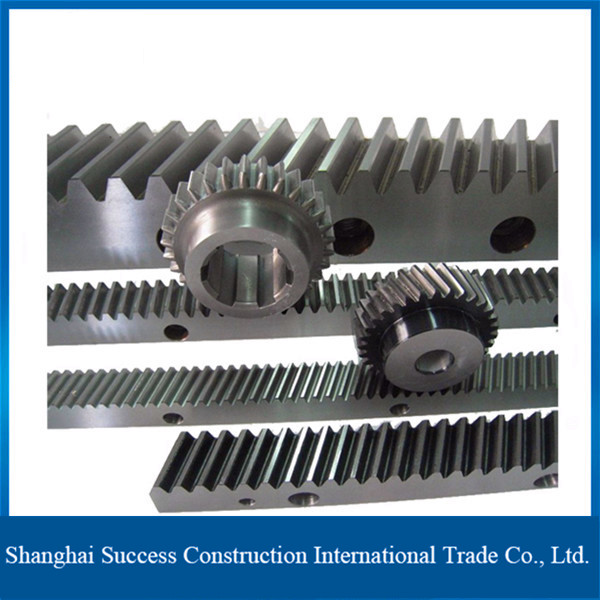 Top quality electric chain hoist,CNC Machine stainless steel round gear rack and pinion