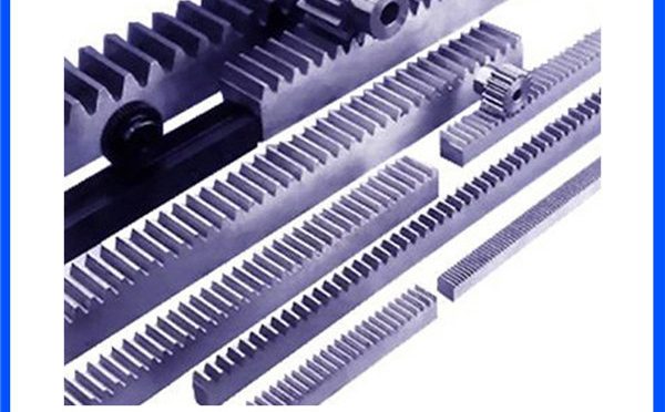 harvester rack and pinion gears for swing gate