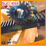 Best sale stainless steel CNC Machine rack and pinion gear for Motor/Machine