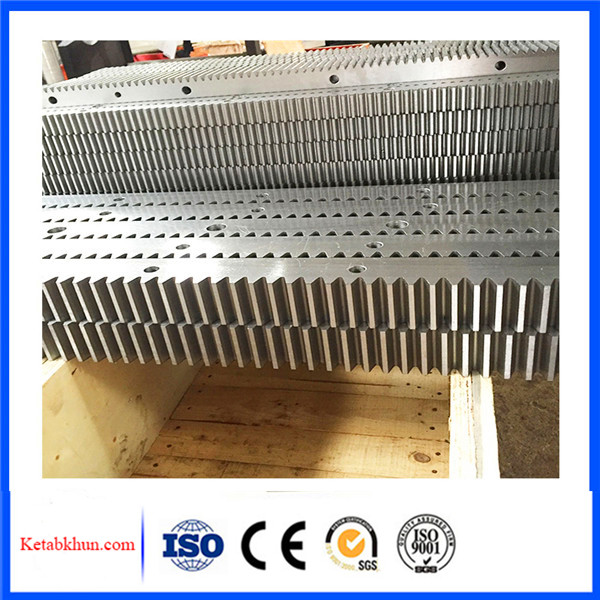 elevator parts Gear rack and pinion for construction hoist elevator parts