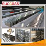 Standard Steel rack pinion linear motion made in China