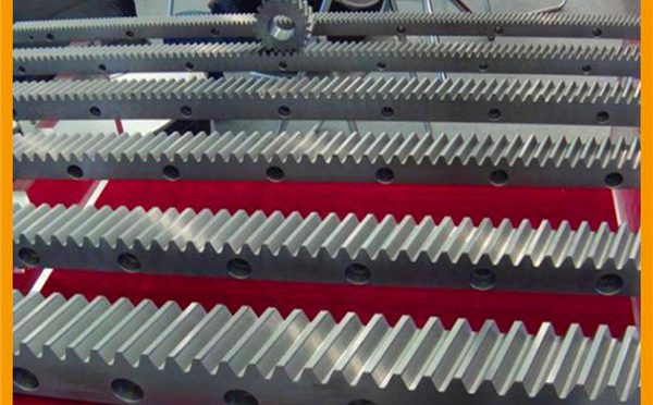 Gear rack and pinion design for CNC machine