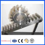 Gear Rack,Gear Rack for Construction Hoist,flexible gear racks,Speed Building hoist rack and pinion hoist