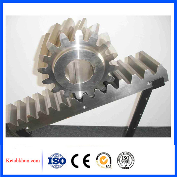 pinion gear use for rack type elevator