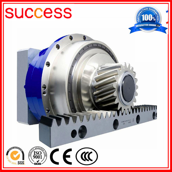 CNC machined small steel rack and pinion gears