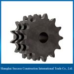 harvester double reduction gear