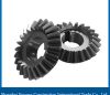 Industrial gear rack and pinion gear