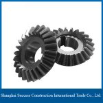 Standard Steel custom made large diameter spur gear ss5c with top quality
