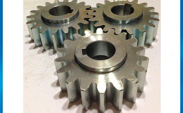 harvester large steel spur gears