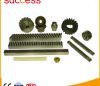 Standard Steel gear rack and spur gear made in China