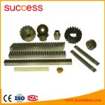 Standard Steel gear rack and spur gear made in China