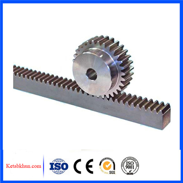 High precision CNC Machine Hobing Gear Helical Gear Rack and Gear