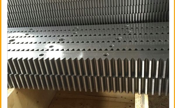 Material handling metal parts alloy gear rack