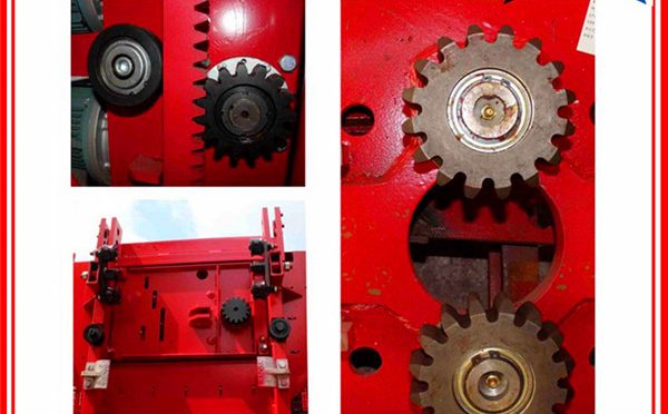 harvester main reduction gear