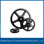 Stainless Steel rotary dryer girth gear In Drive Shafts