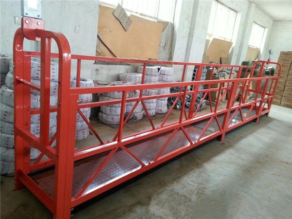 hoist of suspended platform