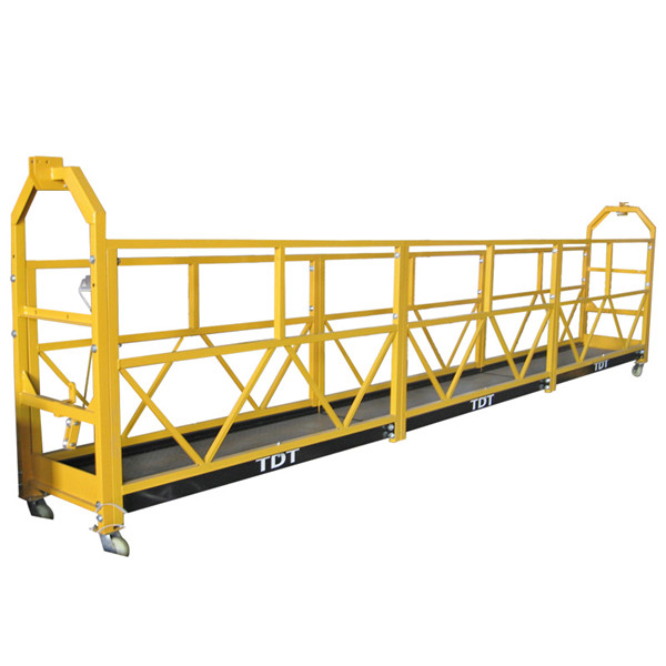 suspended Aerial Work Platform for pillar building