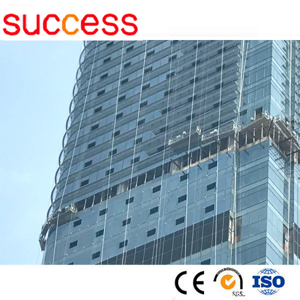 ZLP suspended working platform used as construction gondola for scaffolding powered cradle