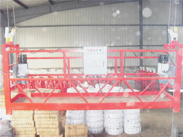 ZLP series rope suspended platform with SQS CE authentication