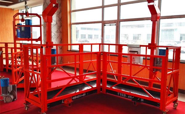ZLP Series window cleaning electrical suspended platform with CE ISO Certificate