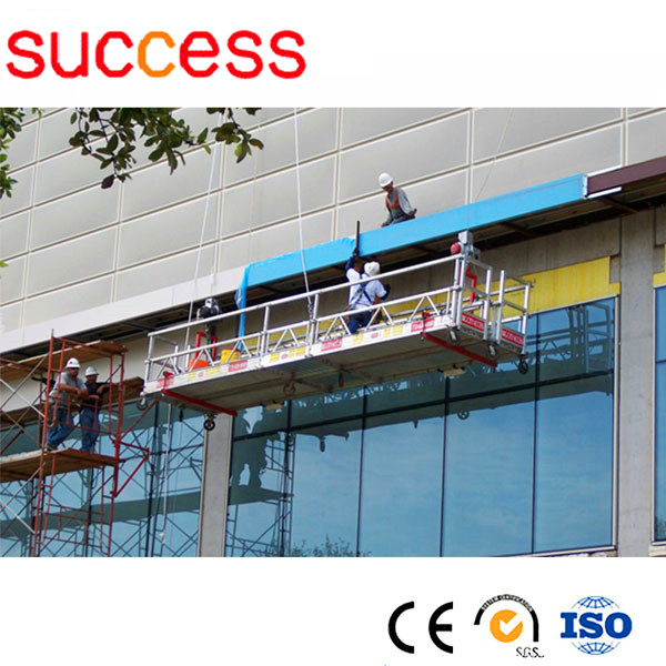 suspended Aerial Work Platform for pillar building