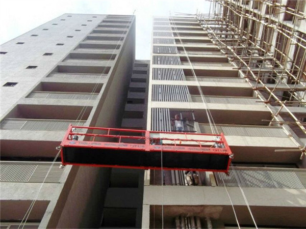 Gondola for Building Maintenance/electric cradle/swing stage, ZLP630 Safe Rope Hanging Suspended Access Platform
