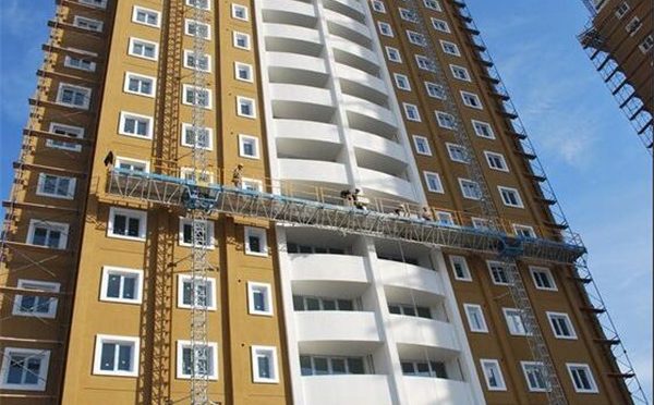 2015 scaffolding electrical hanging suspended platform 1000kg