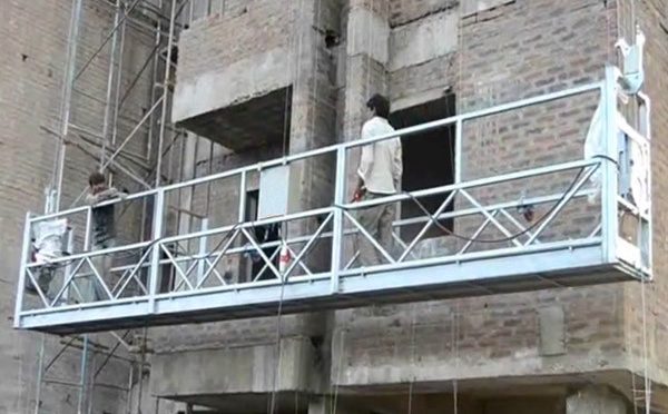 building window cleaning equipment/suspended working platform