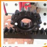 Black Oxide Spur Gear With Rack