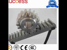 Building Elevator Spare Parts Rack And Pinion Jack／Cnc High Precision Rack And Pinion