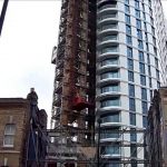 Construction Hoist Project Altitude Alie St London, UBS Hoists