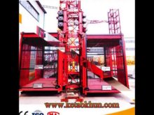 Construction Tower Crane Hot Sale 2017 New 2 Cages