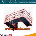 Construction ZLP rope suspended platform／gondola with wall roller