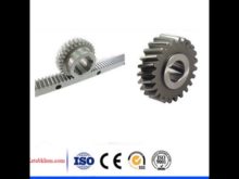 Differential Motorcycle Parts Spur Rack Gear ／ Clindrical Pinion Gear Wheel