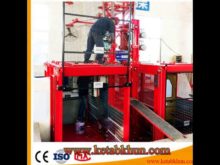 Double Cage Hoist Good Performance of Construction Equipment
