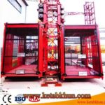 Double Cage Hoist Sc200／200 Construction Elevator Brands For Alibaba