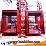 Double Cage Material Hoist For Construction