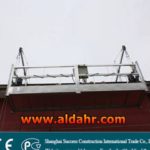 electric suspended cradle system building steel floor suspended platform