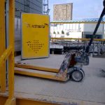 Elevador de obra EHPM2500-35 carga de material NR18
