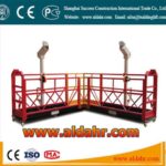 for cleaning external wall 630kg powered suspended platform Exporter