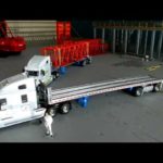 Freightliner Century class with East flatbed trailer review