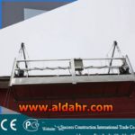 galvanized steel suspended platform for ship building and repairing