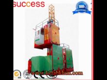 Good Price Good Quality Double Cages Ce Iso Gost Approved Construction Hoist