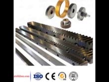 Helical Gear Racks And Pinions ／ Brass Rack Pinion ／ Crown And Pinion Gear