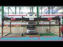 Lifting and Transverse stereo garage with CE/Hydraulic 2 level automatic car parking system