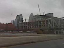 Louisville downtown arena progress 12/7/09