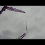 ltm 1300 taking down tower crane 2