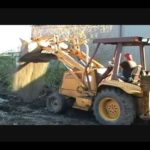 me operating the backhoe