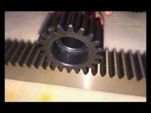 Metal Material Helical Gear With Rack