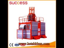 Multifunctional 1 4t Wire Hoist ／ Sc200／200f Building Elevator With Ce